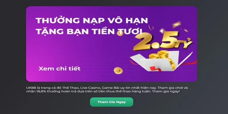 Lưu ý khi tham gia nhà cái UK88 khuyến mãi